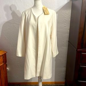 NWT Gibson Women’s Long Light Coat Sz L